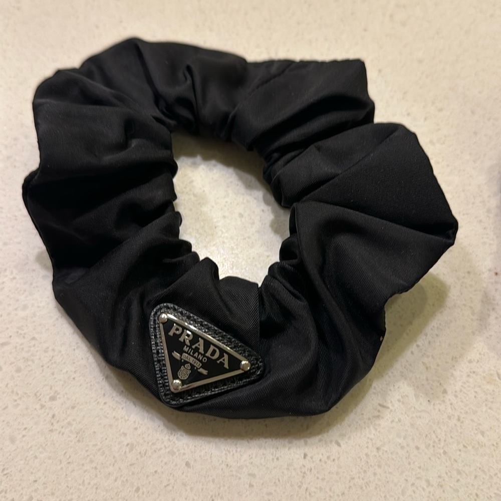 Prada scrunchie used once or twice